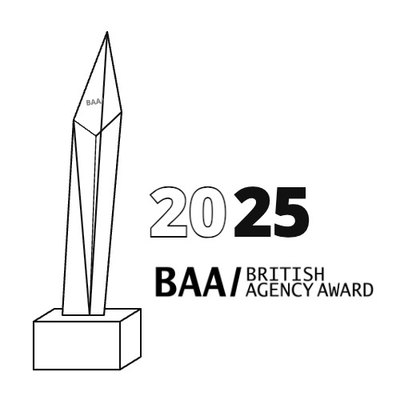 Trophäe British Agency Award 2025